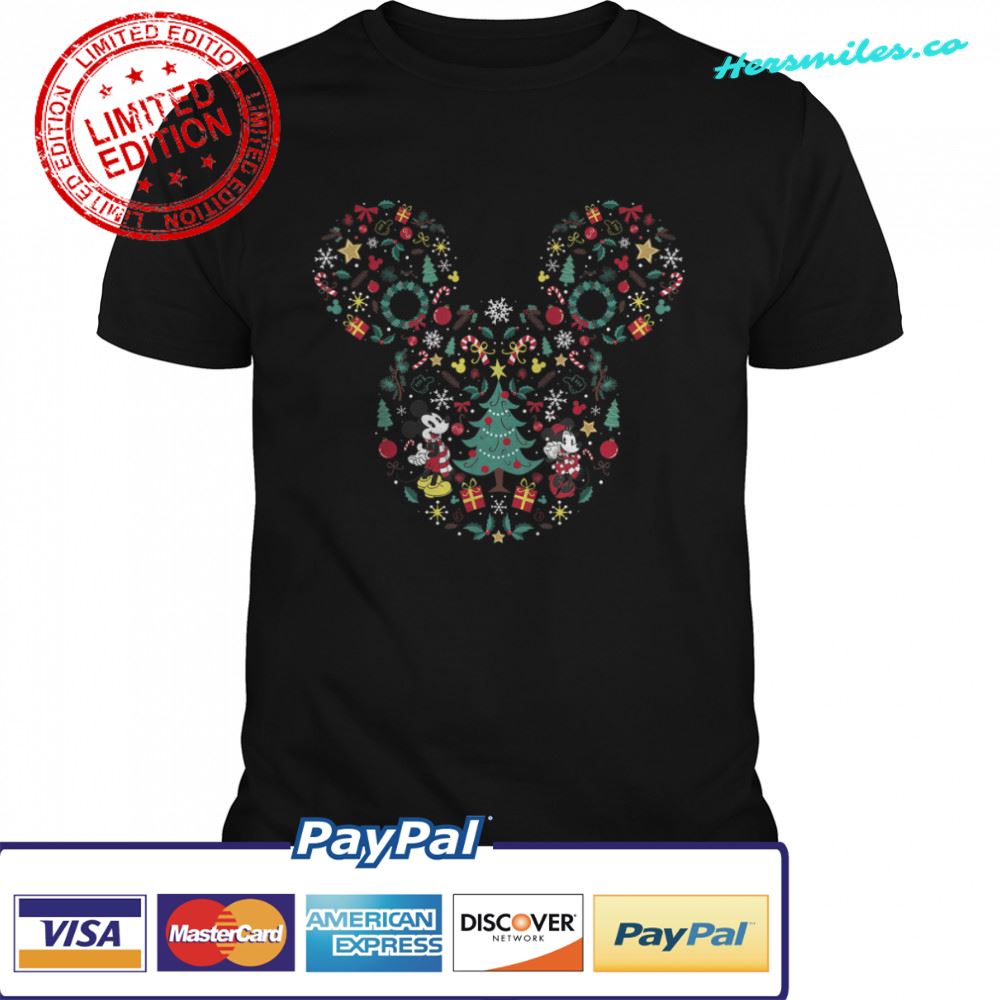 Disney Mickey And Minnie Christmas Mashup T-Shirt