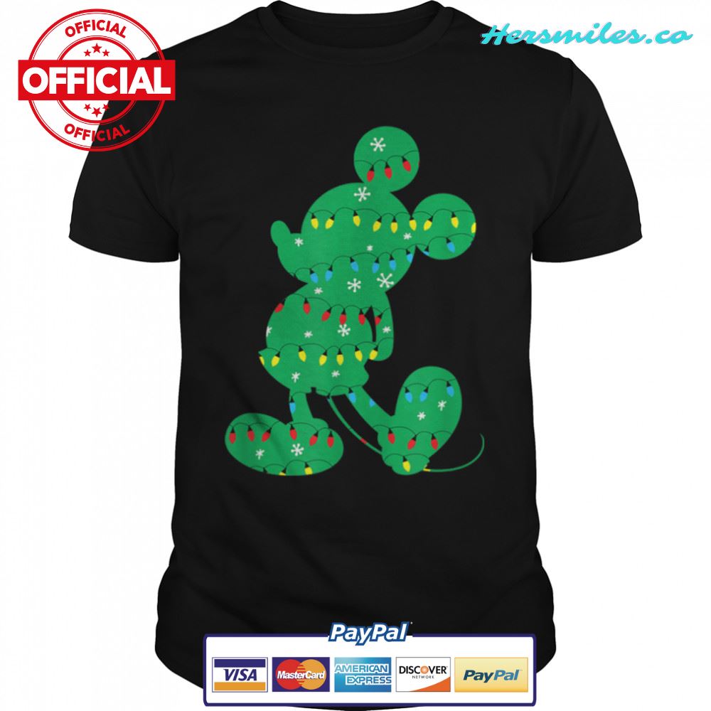 Disney Mickey Mouse Holiday Lights T-Shirt