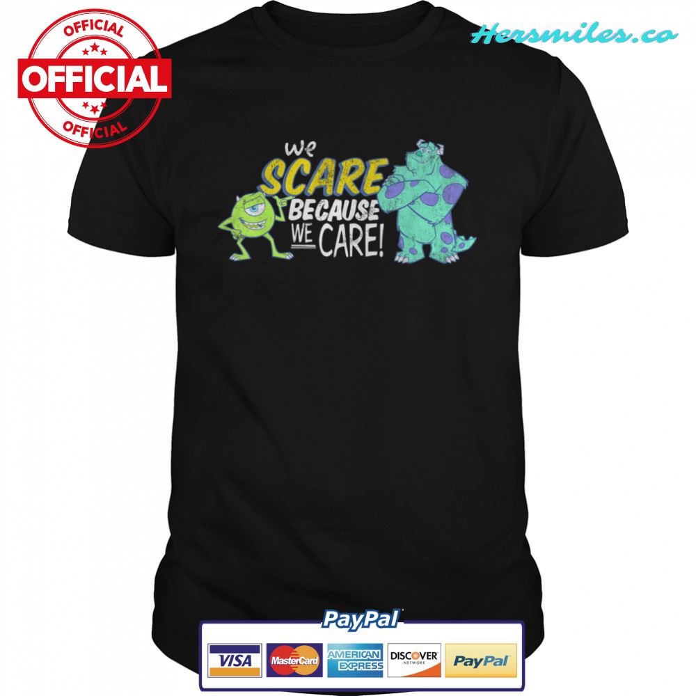 Disney Monsters Inc. Scare We Care Graphic T-Shirt