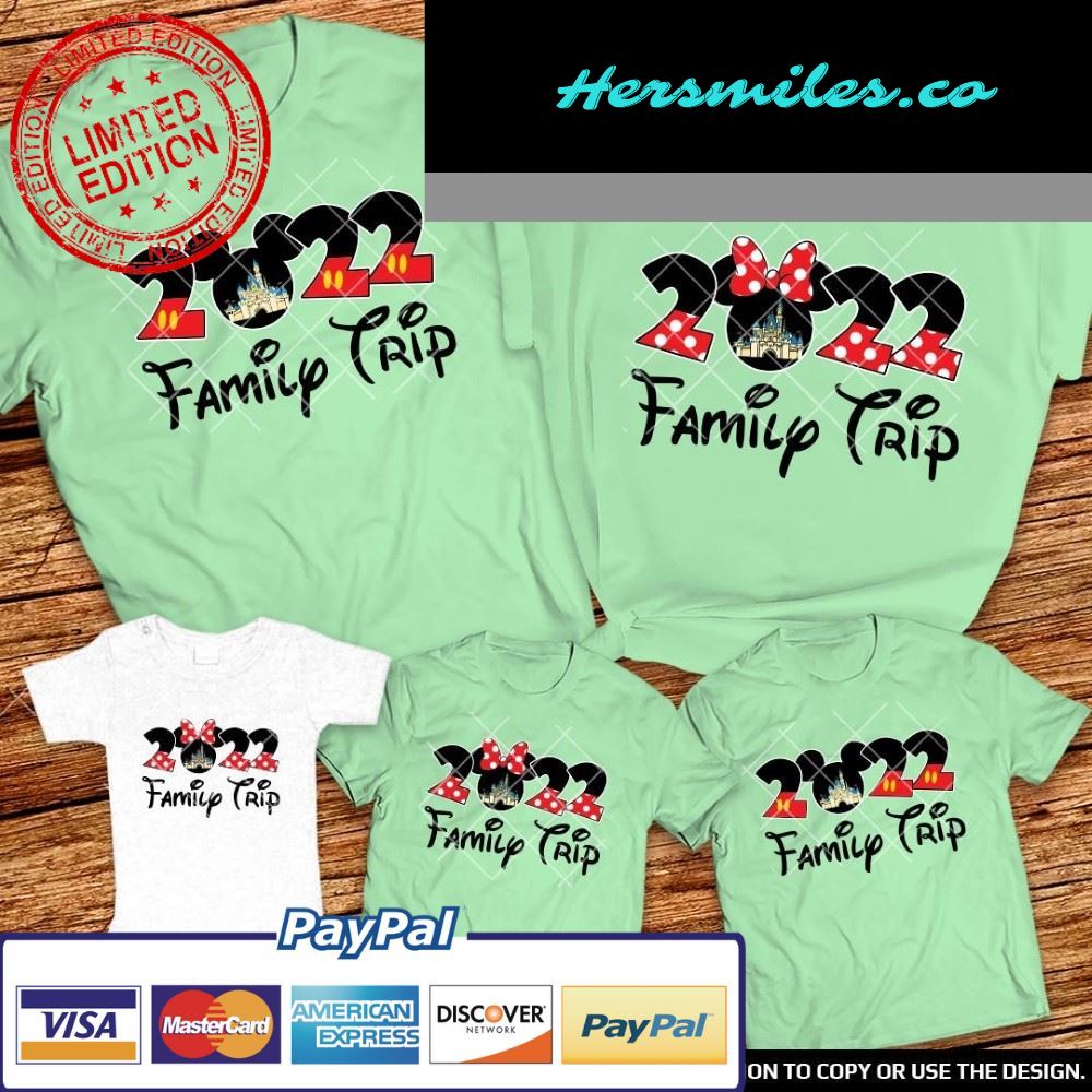 Disneyworld Trip Shirts 2022 Mickey And Minnie Matching Shirt