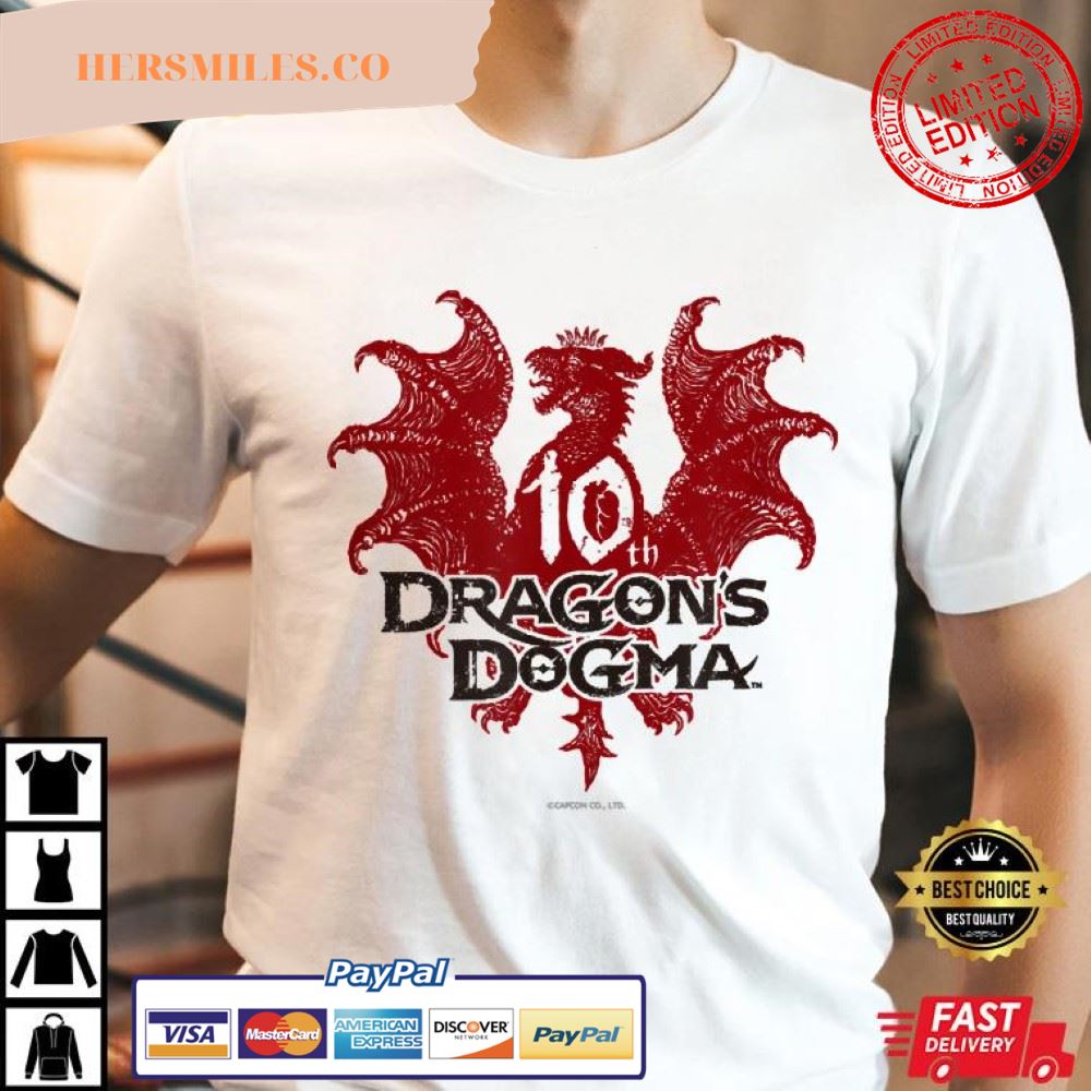 Dragon’s Dogma 10th Anniversary Logo T-Shirt