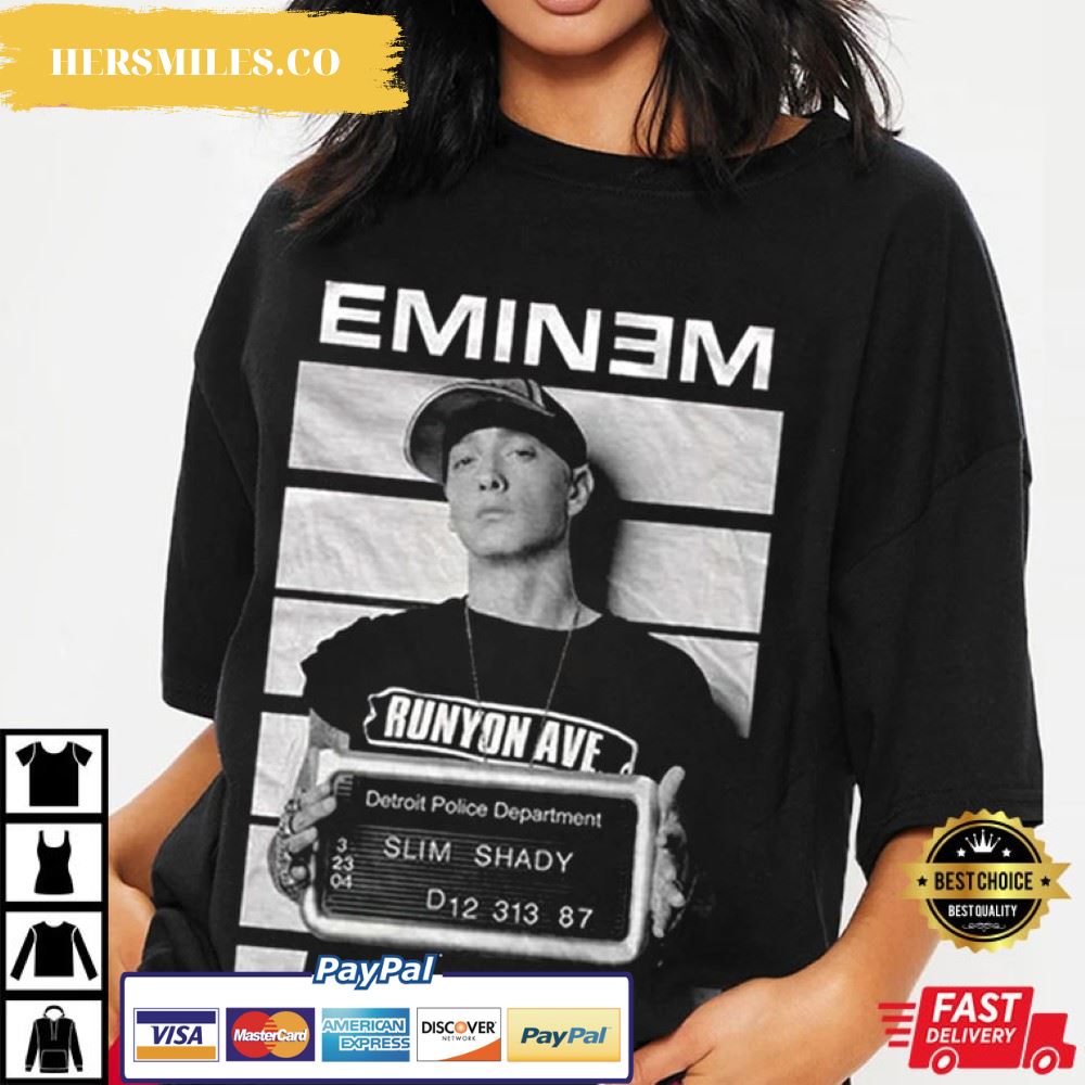 Eminem Adult Arrest Gift T-Shirt