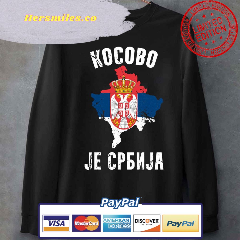Flag Kosovo Is Serbia Kosovo Serb Unisex Sweatshirt