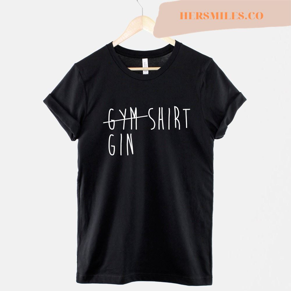 Funny Gym Tshirt – Gin and Tonic T-Shirt