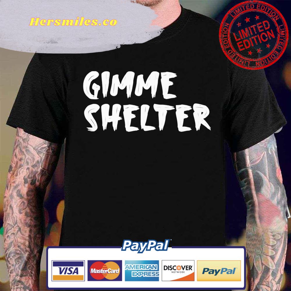 Gimme Shelter Handwriting The Rolling Stones Unisex T-Shirt