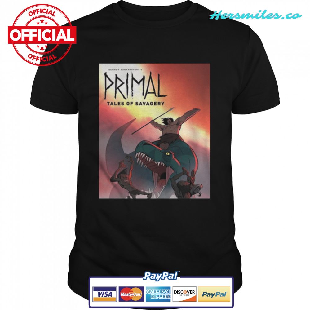 Graphic Genndy Tartakovskys Primal Samurai Jack shirt