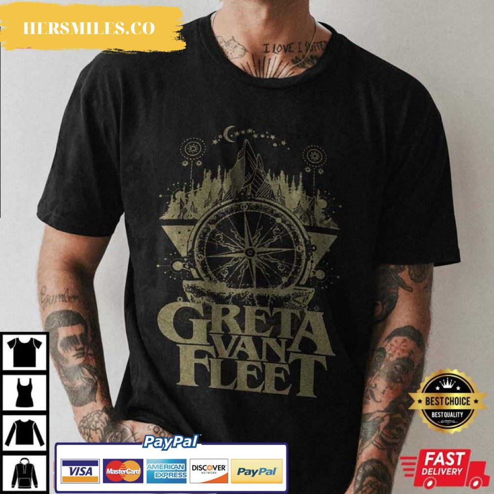 Greta Van Fleet Rock Band Gift T-Shirt