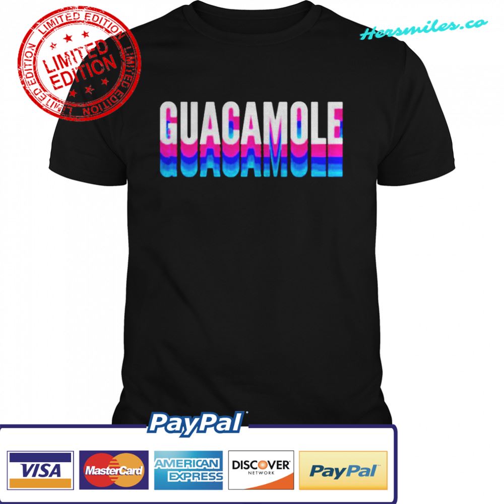 Guacamole Retro Neon Vintage shirt