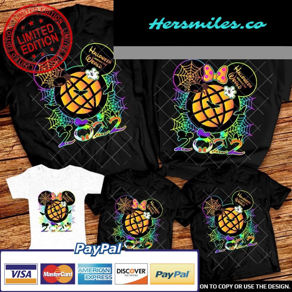 Halloween Around The World Disney Epcot Family Shirts 2022