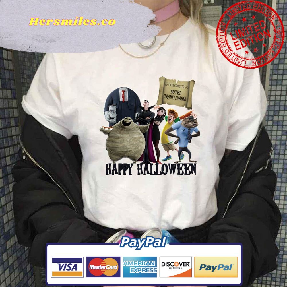 Happy Halloween Hotel Transylvania Unisex T-Shirt