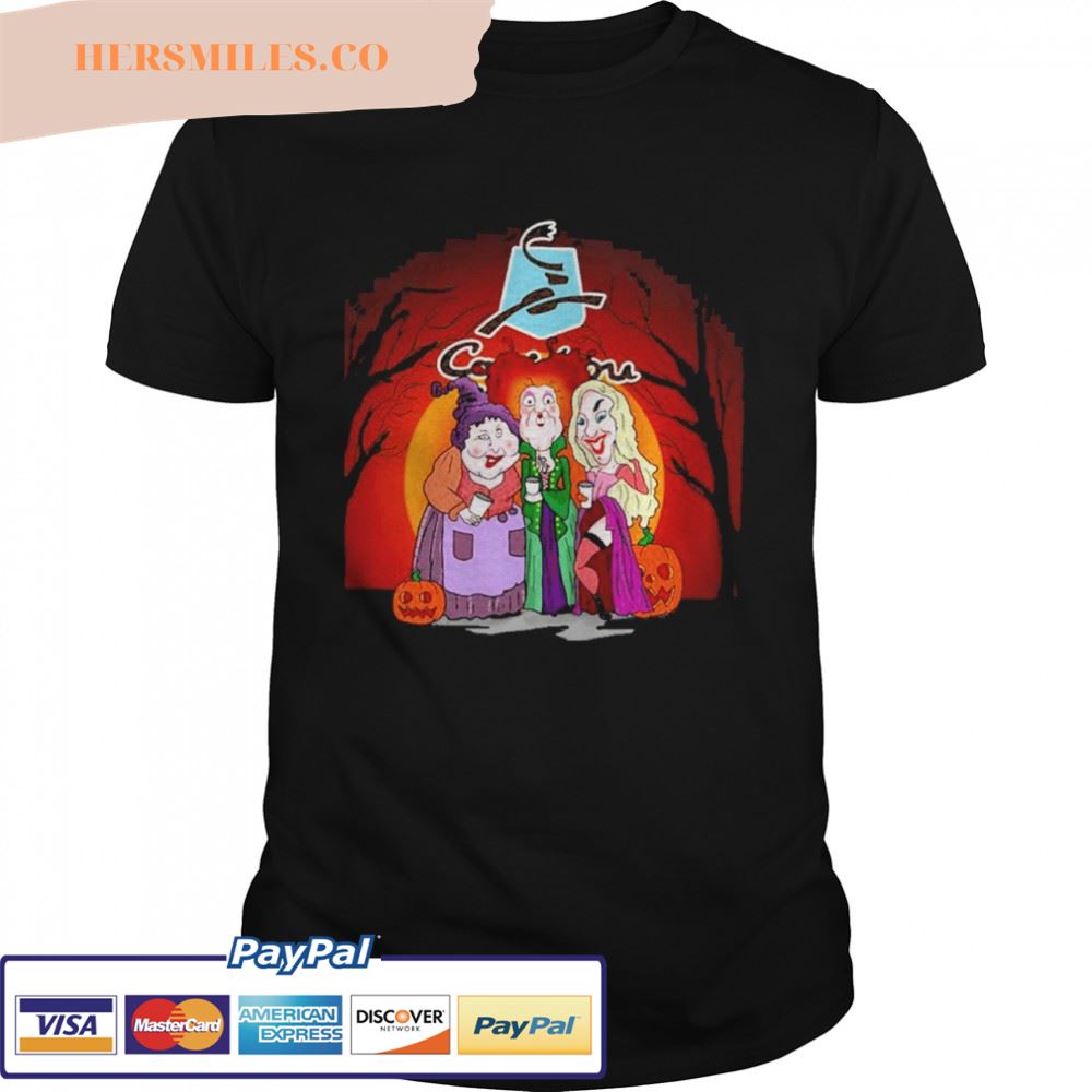 Hocus Pocus Caribou Coffee Halloween 2022 Shirt