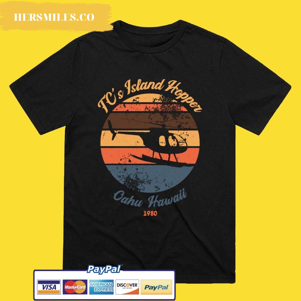 Island Hoppers Helicopter Charter Service Island Hoppers Active T-Shirt