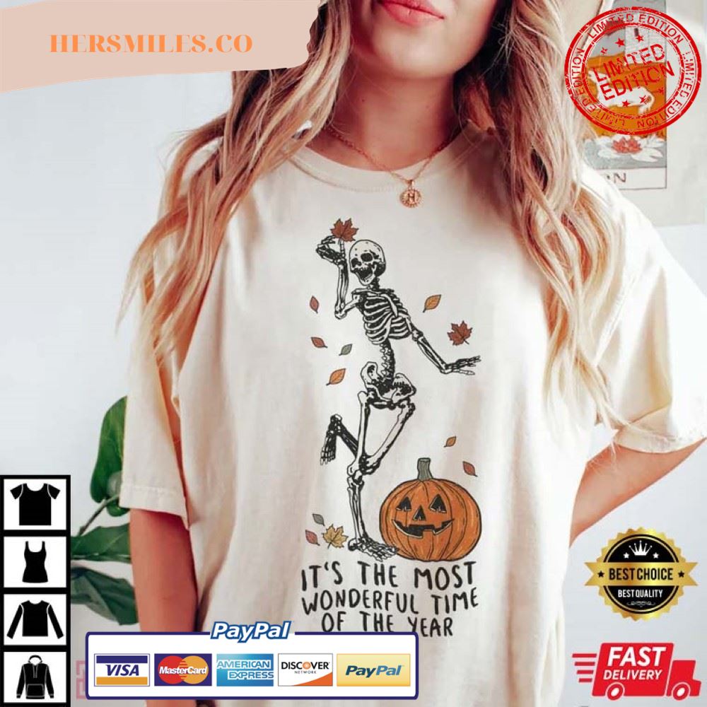 Its The Most Wonderful Time Halloween Best Shirt
