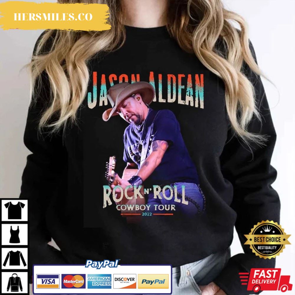 Jason Aldean Cowboy Tour 2022 T-Shirt