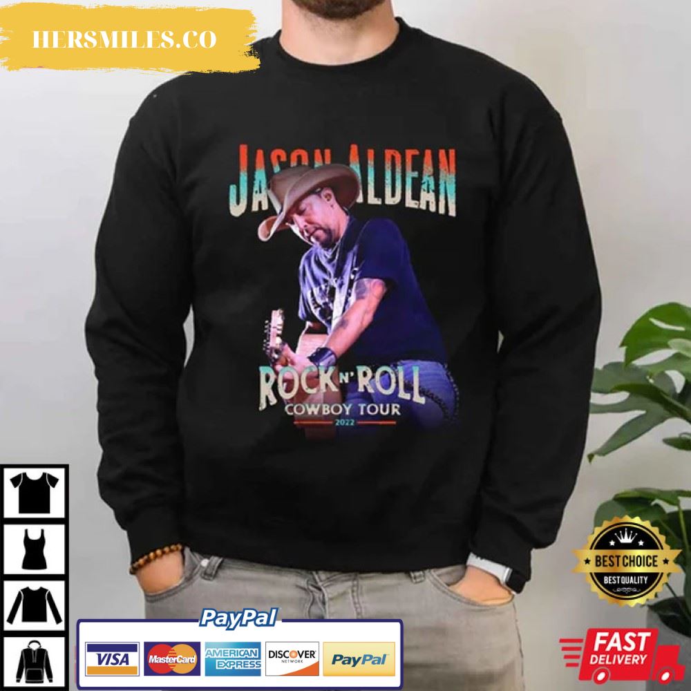 Jason Aldean Rock N Roll  Gift For Fan T-Shirt