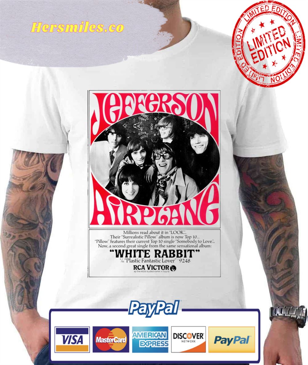 Jefferson Airplane White Rabbit Unisex T-Shirt