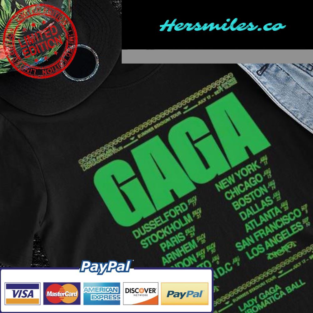 Lady Gaga The Chromatica Ball Tour 2022 shirt