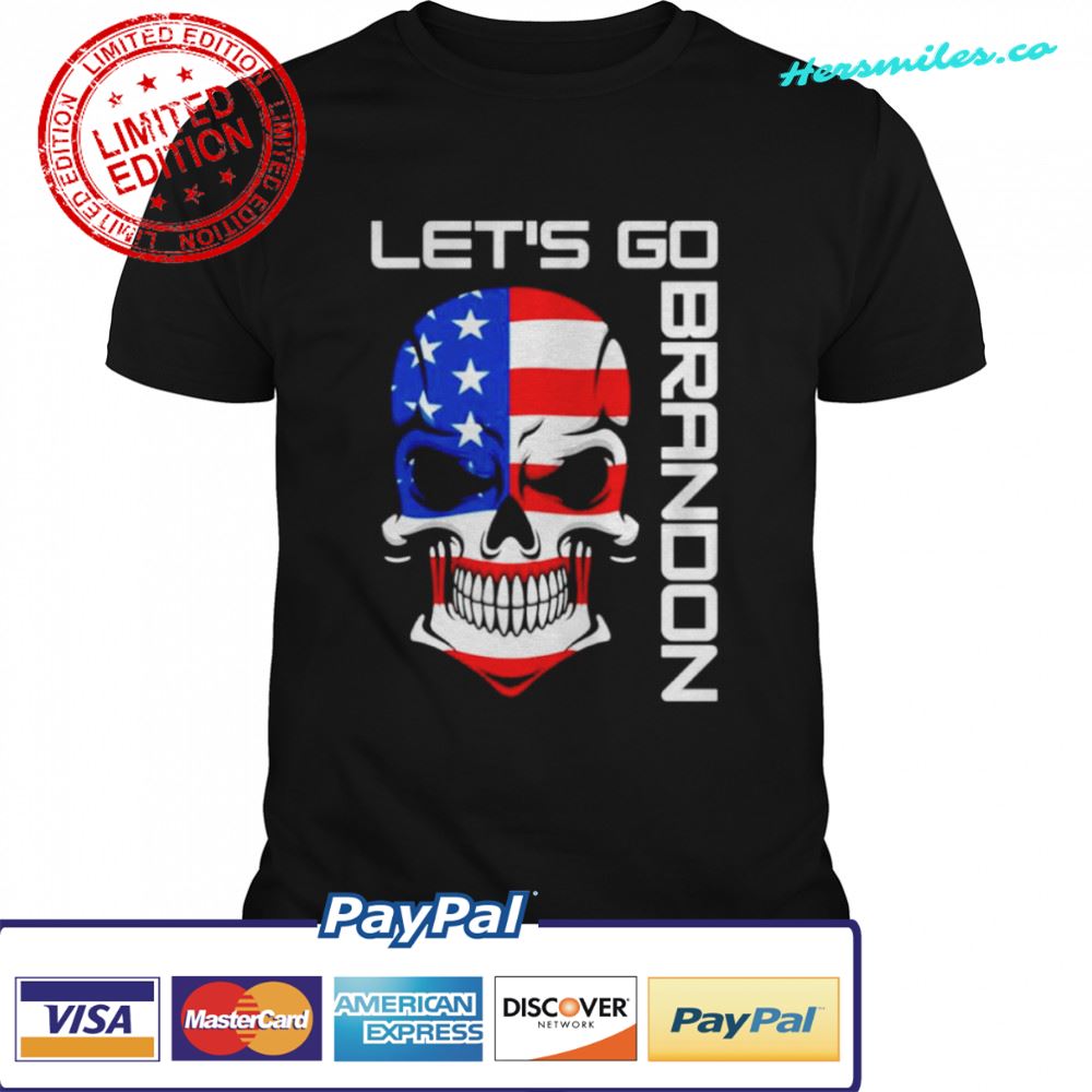 Let’s Go Brandon Skull Shirt
