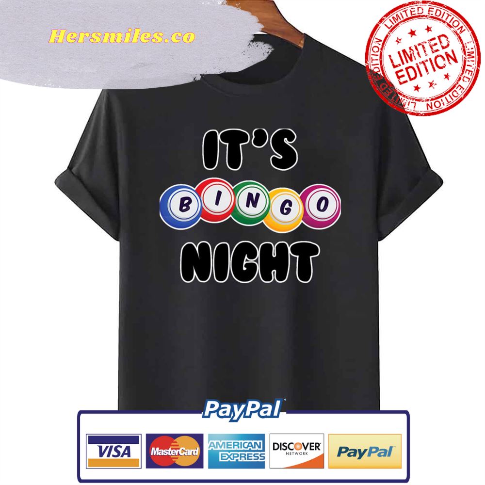 Lottery Its Bingo Night Powerball Unisex T-Shirt