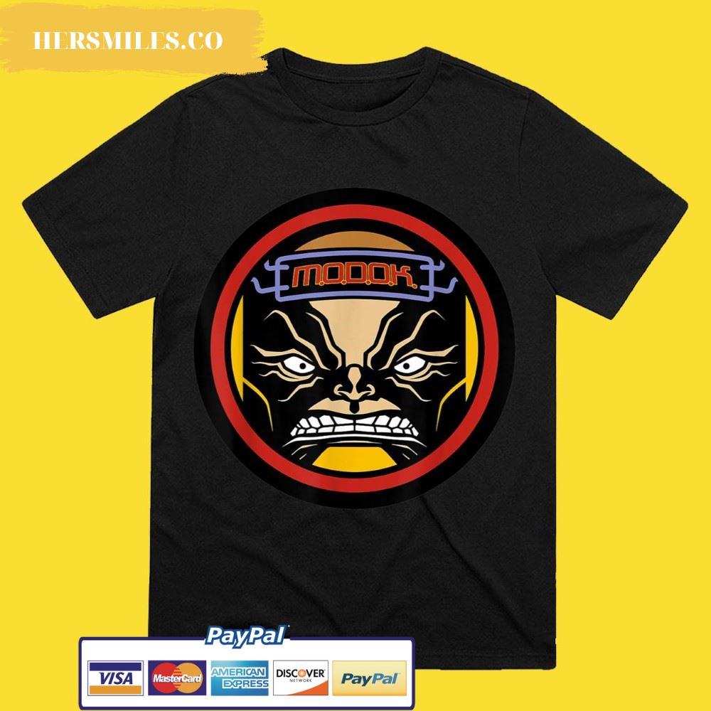 Marvel MODOK The Living Computer Face Icon Graphic T-Shirt