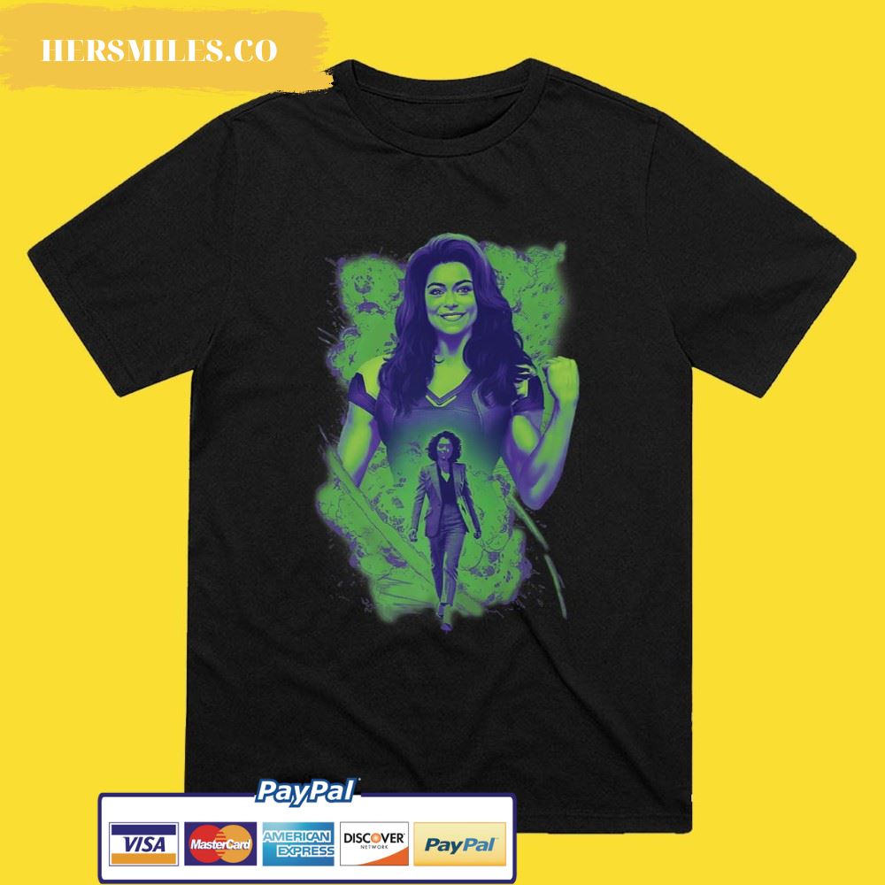 Marvel She-Hulk Attorney At Law Jennifer Transformation T-Shirt