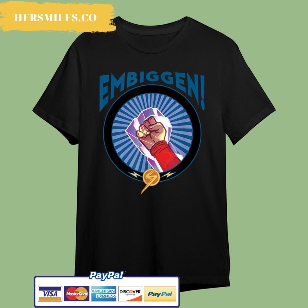 Marvel Studios Ms. Marvel Kamala Khan Embiggen Super Powers T-Shirt