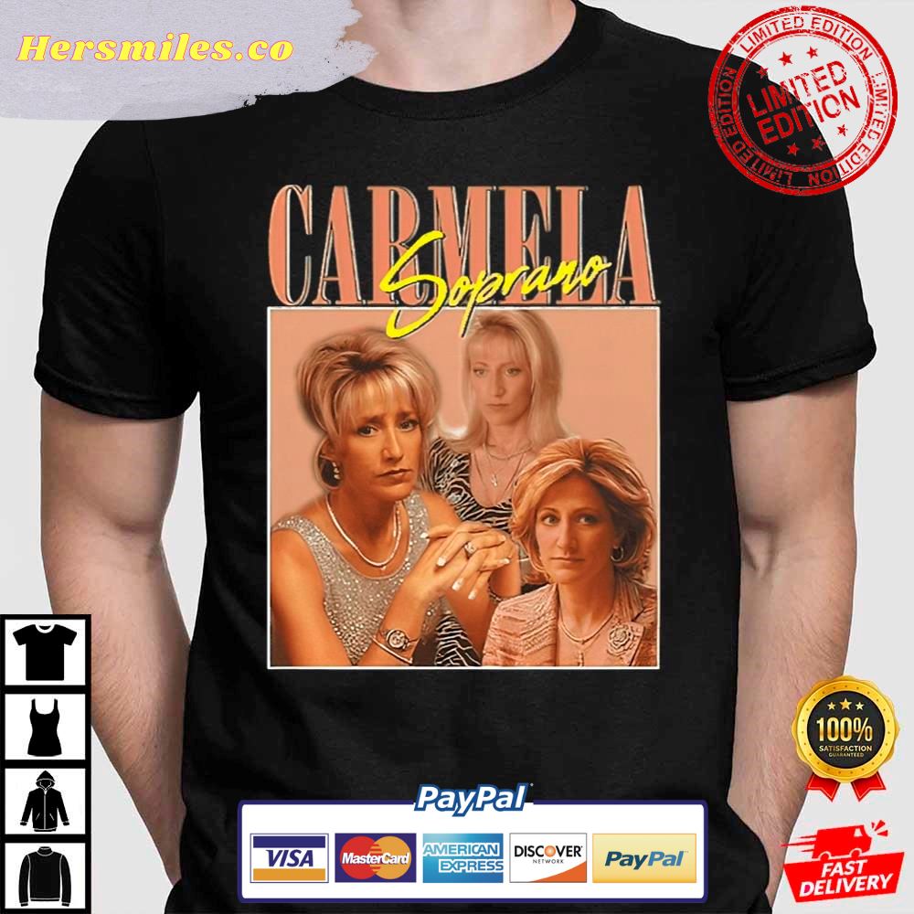 Orange Carmela Soprano Homage Carmela Soprano Shirt