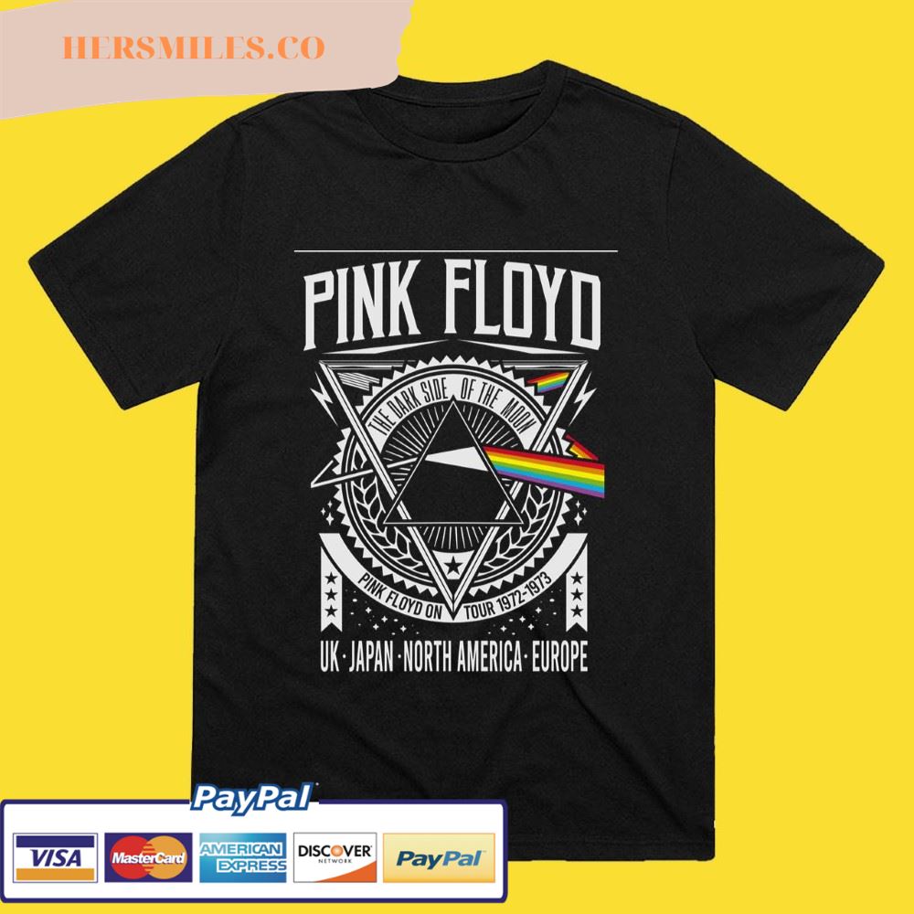Pink Floyd The Dark Side Of The Moon Tour 1972-1973 Shirt