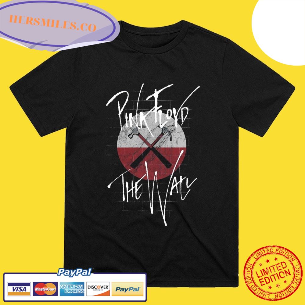 Pink Floyd The Wall Faded Hammers T-Shirt