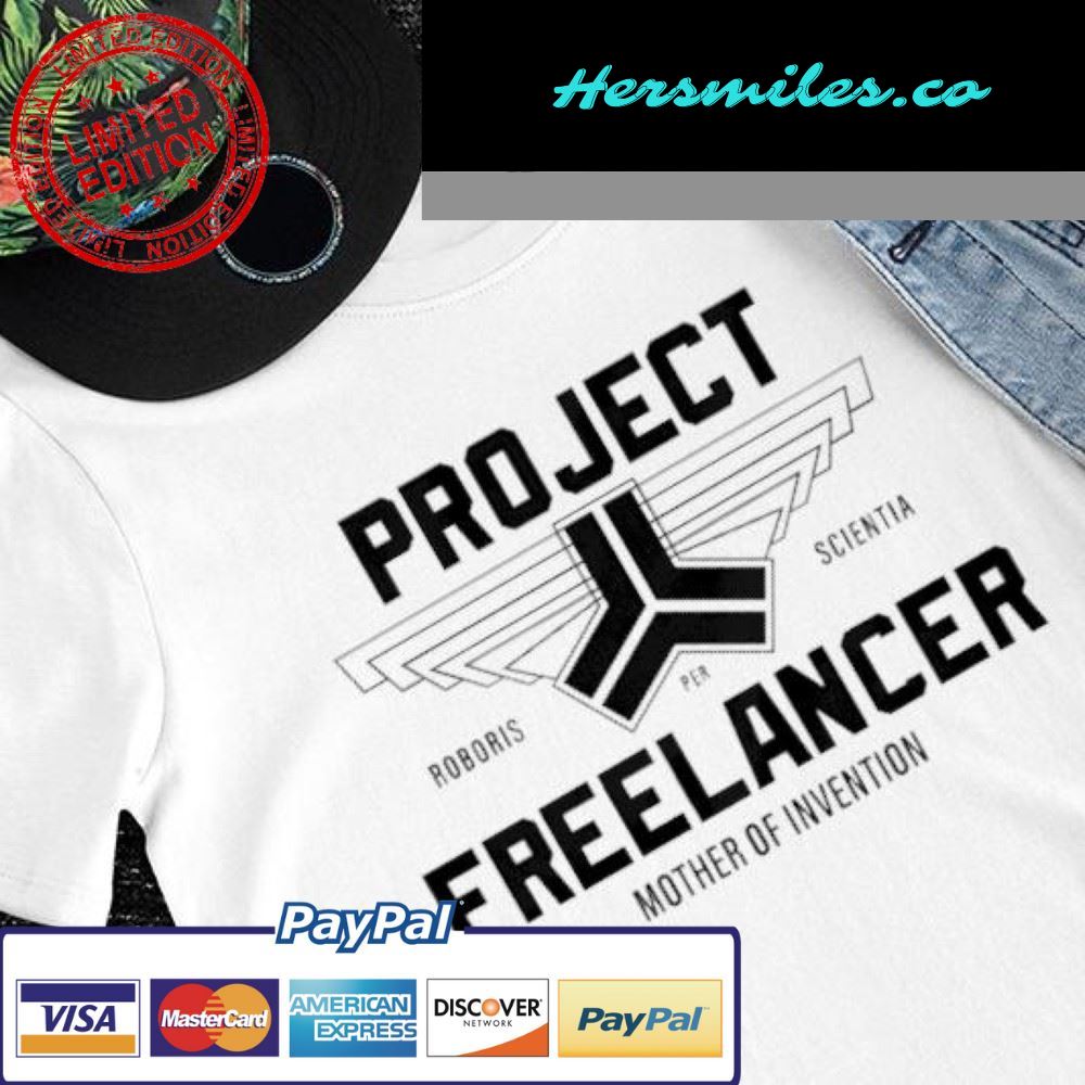 Project Freelancer mother of Invention logo shirt