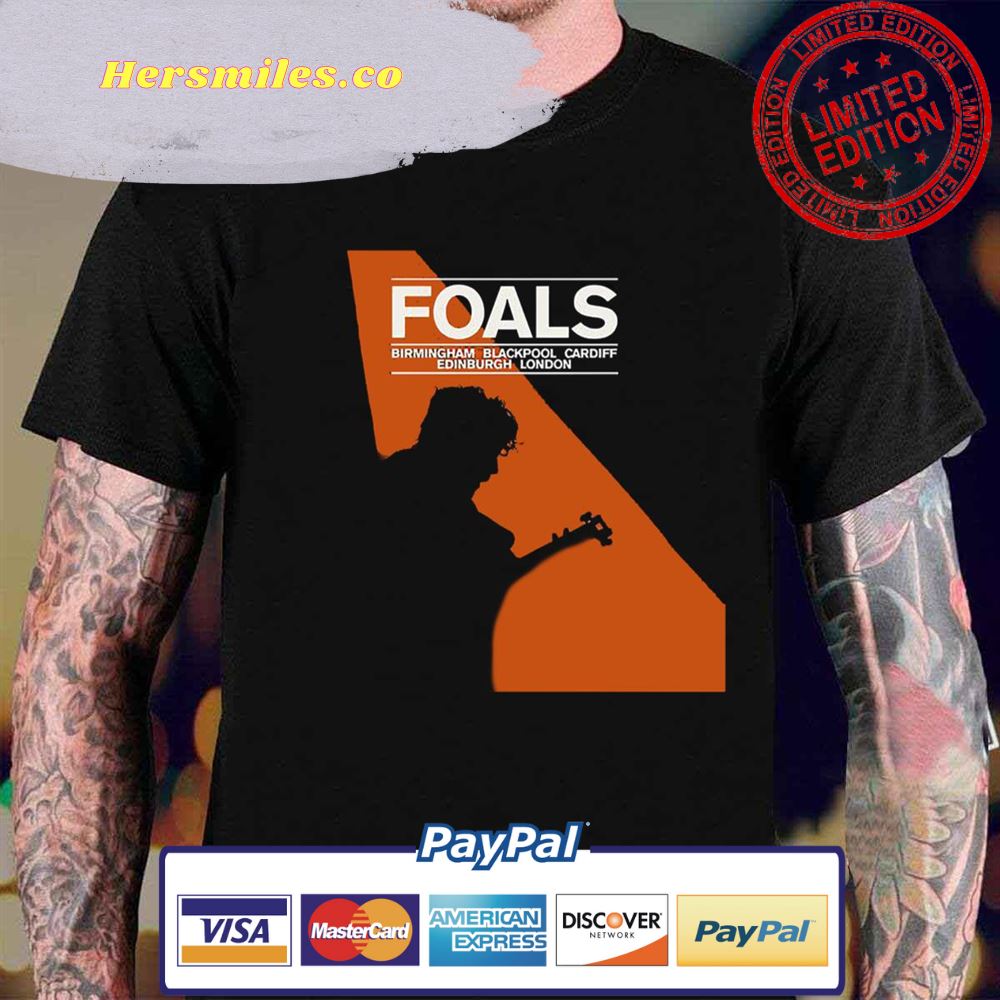 Rock Band Foals Tour Artwork Unisex T-Shirt