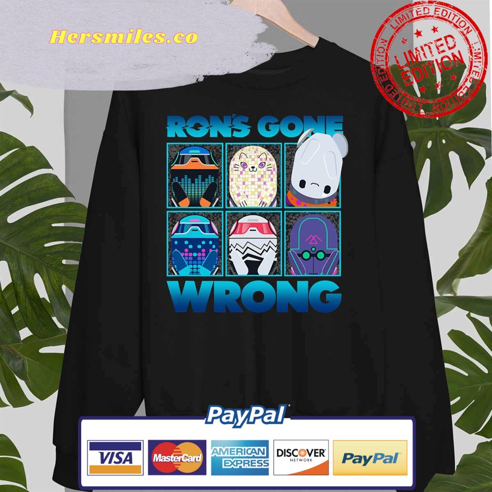 Ron’s Gone Wrong Group Shot Panels Unisex Sweatshirt