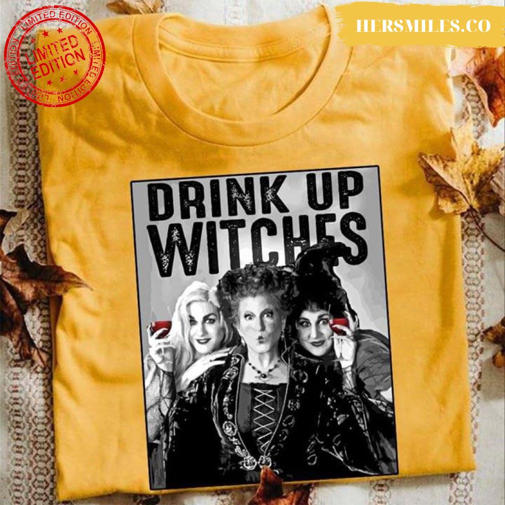 Sanderson Sisters Drink Up Witches T-Shirt