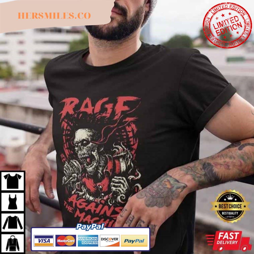 Skull Rage Against The Machine T-Shirt