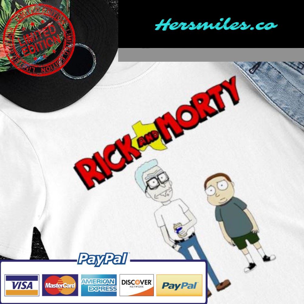 Special Edition Rick and Morty cartoon shirt