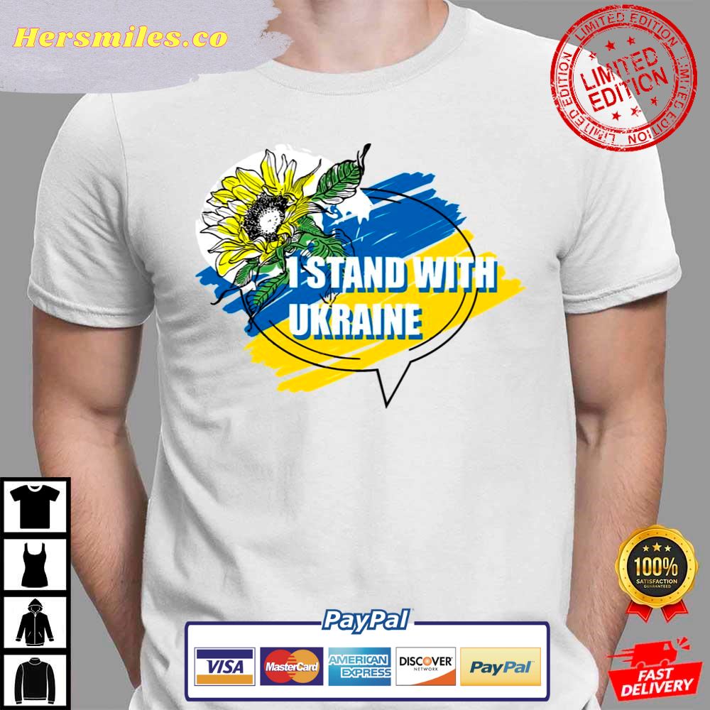 Stand With Ukraine Support Ukraine Shirt