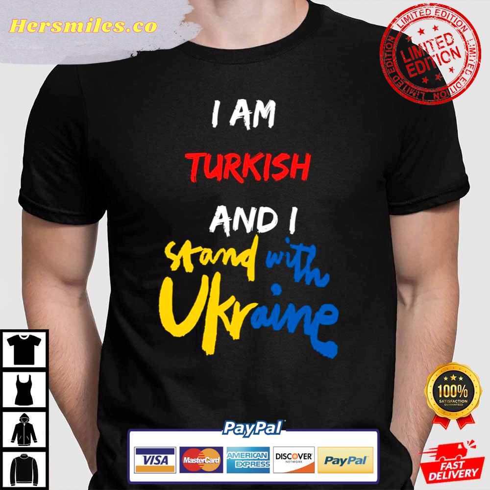 Stand With Ukraine Support Ukraine Support Ukraine T-Shirt