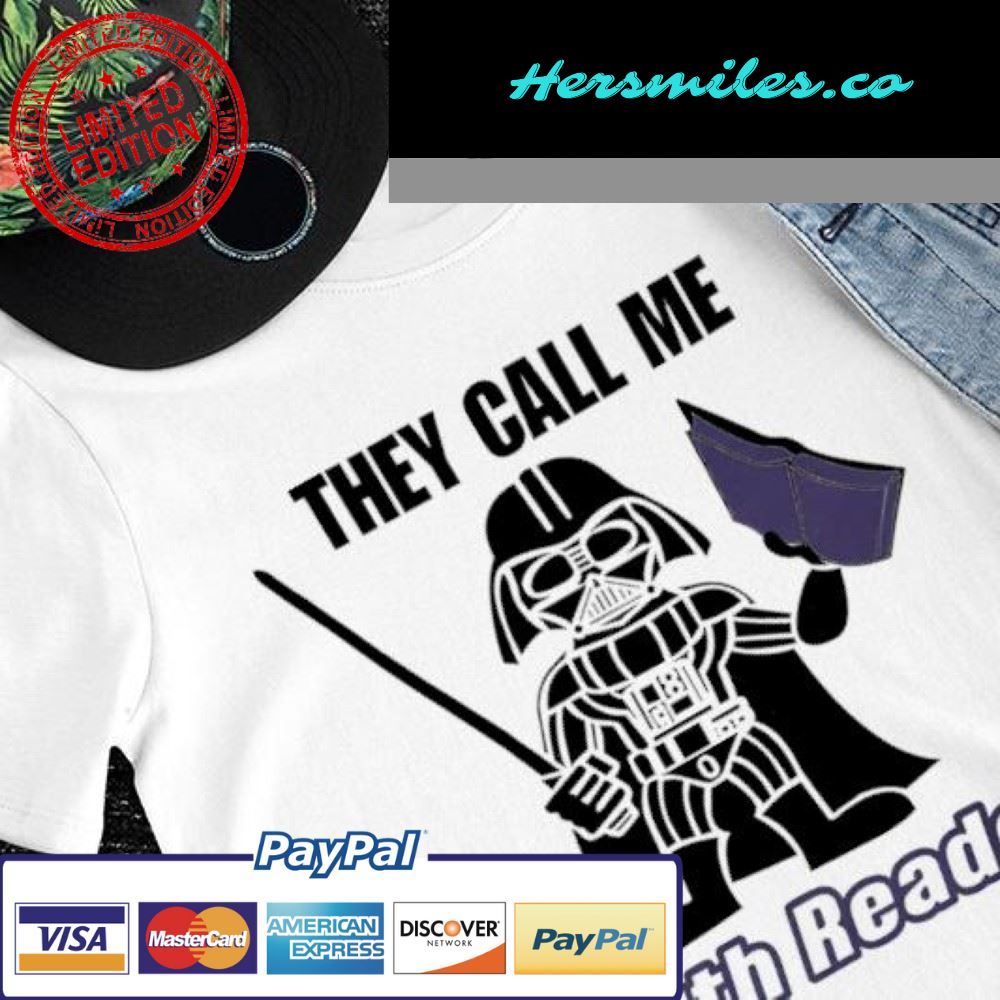 Star Wars Darth Vader they call me Darth Reader chibi shirt