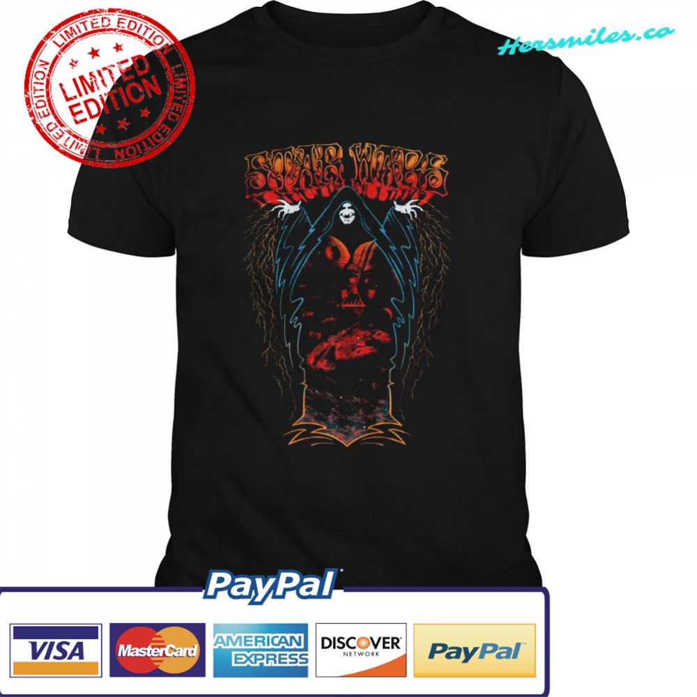 Star Wars Emperor Palpatine Vader Groovy Psychedelic T-Shirt