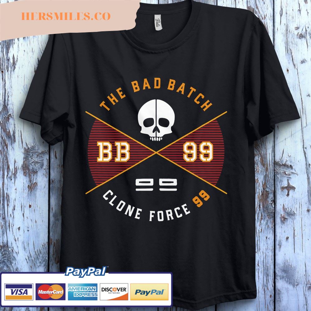 Star Wars The Bad Batch BB 99 V2 Logo T-Shirt