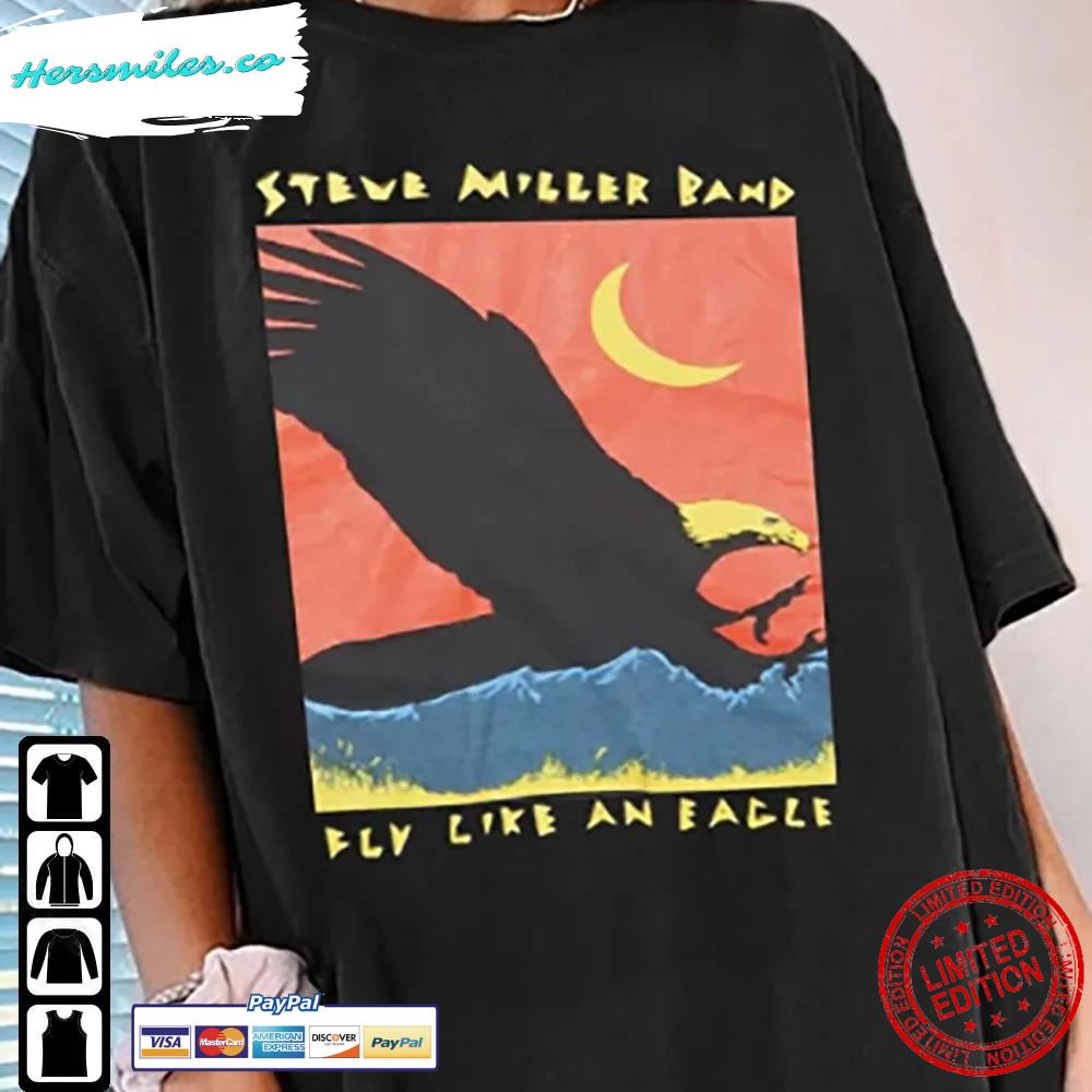 Steve Miller Fly Like An Eagle Shirt Band Book Of Dreams Tour 2022