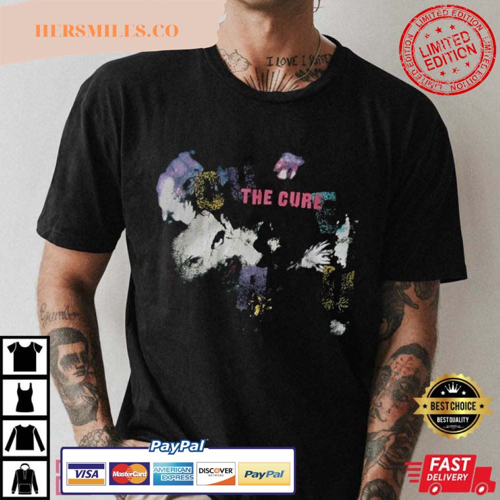 The Cure, The Cure Munich 1989 Prayer Tour Gift T-Shirt