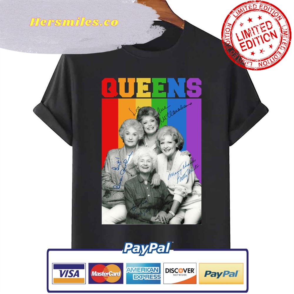 The Golden Girls Queens Lgbt Vintage Design Unisex T-Shirt