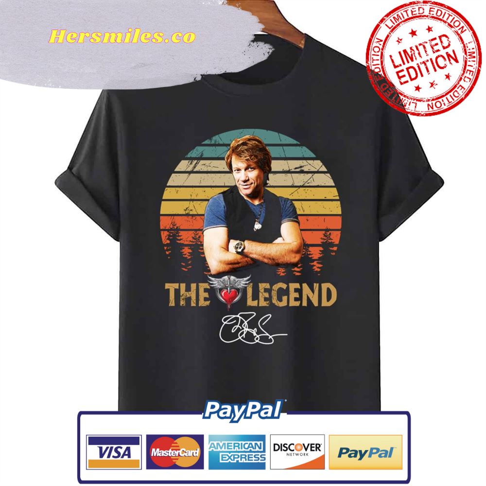 The Legend Wanted Dead Or Alive Bon Jovi Gift For Fans And Lovers Unisex T-Shirt