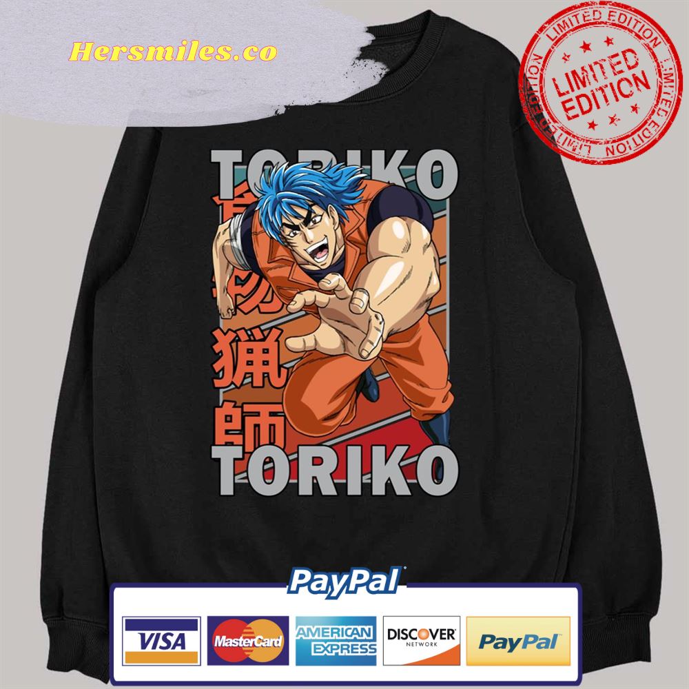 Toriko Toriko Anime Manga Vintage Design Unisex Sweatshirt