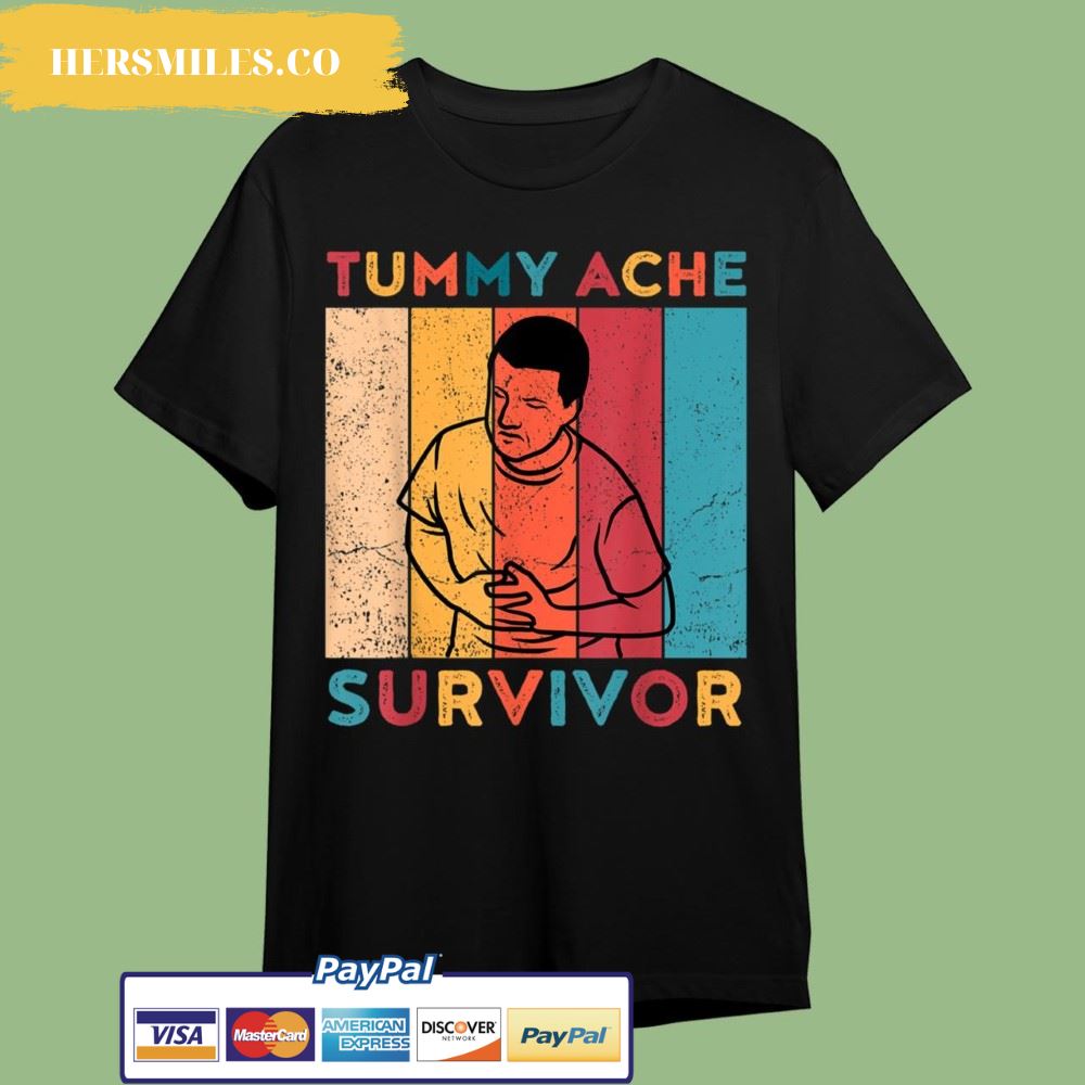 Tummy Ache Survivor Vintage T-shirt