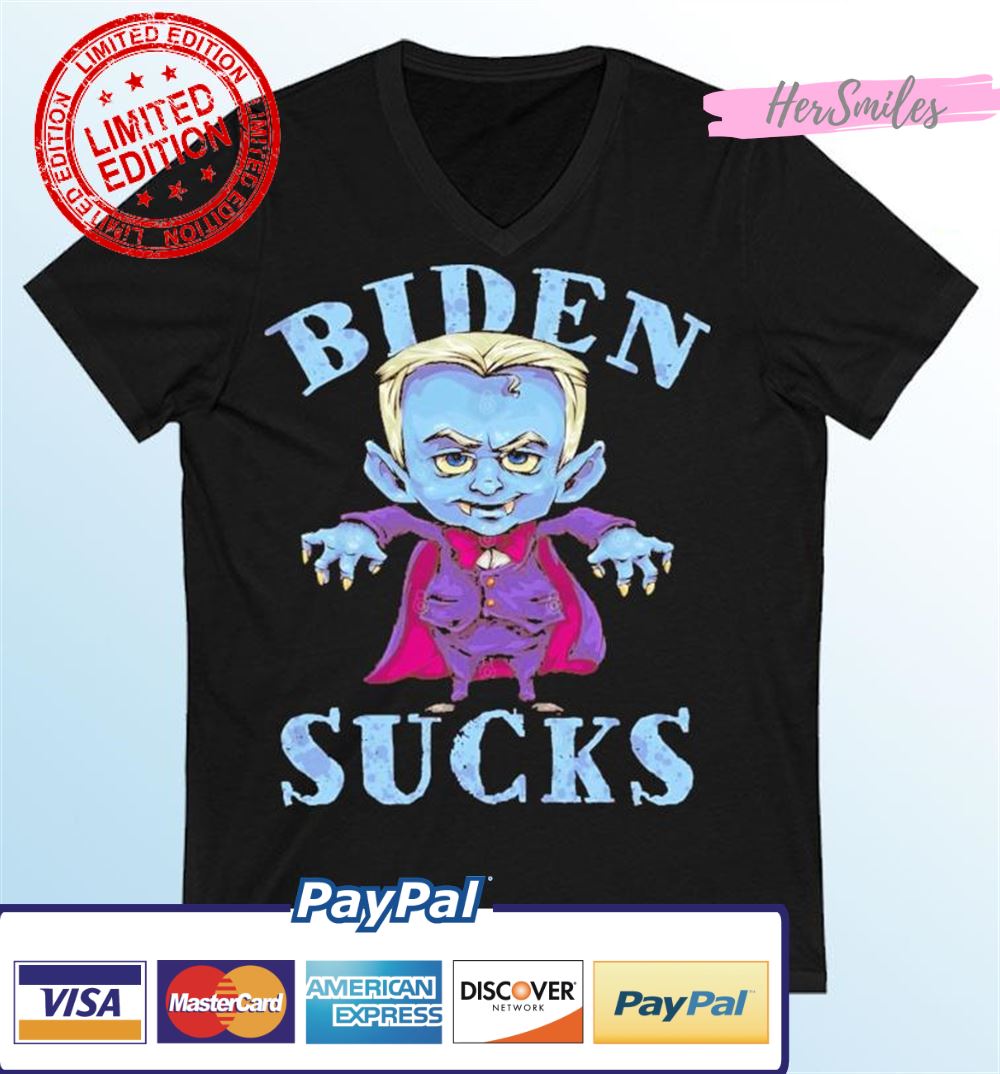 Vampire Joe Biden Sucks Halloween Shirt