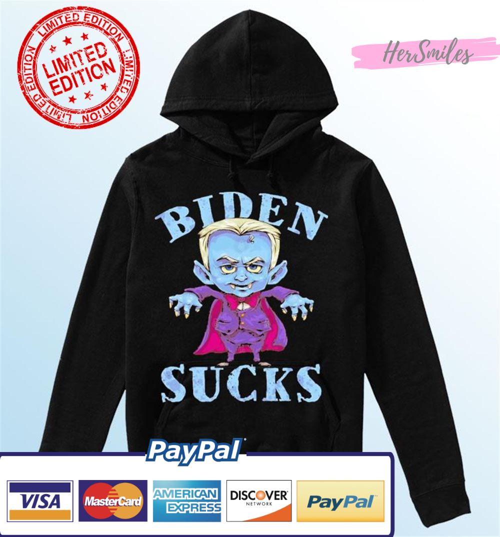 Vampire Joe Biden Sucks Halloween Shirt