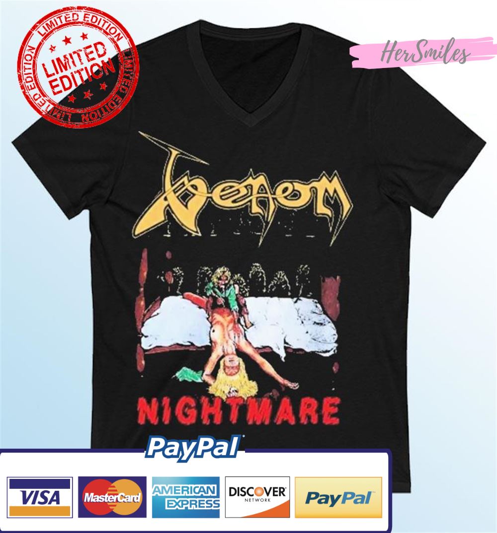 Venom Nightmare Cover with Lyrics Shirt