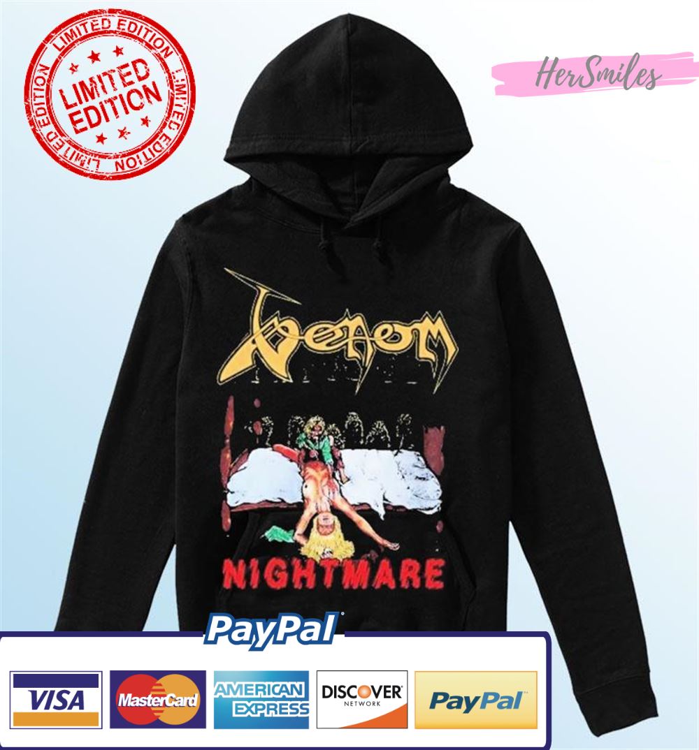 Venom Nightmare Cover with Lyrics Shirt